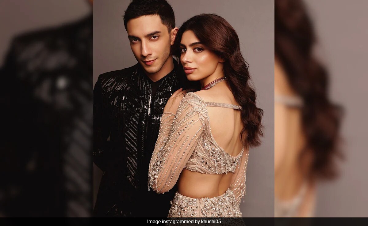 ICW 2024: The Many Moods Of Rumoured Couple Khushi Kapoor And Vedang Raina In BTS Pics