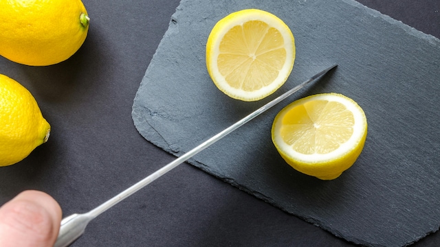 Despite being acidic, lemons have an alkalising effect on the body once metabolised