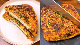 Looking For A High-Protein Breakfast? This Stuffed Paneer Dahi Toast Will Leave You Obsessed