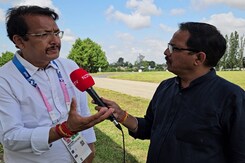Paris Olympics 2024 में Manu Bhakar की जीत पर Coach Jaspal Rana ने कहा- मेडल में PT Usha का बड़ा हाथ Paris Olympics 2024 में Manu Bhakar की जीत पर Coach Jaspal Rana ने कहा- मेडल में PT Usha का बड़ा हाथ