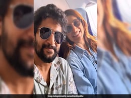 Samantha Ruth Prabhu's In-Flight Reunion With Nani: "Sweetest Surprise Today" Samantha Ruth Prabhu's In-Flight Reunion With Nani: "Sweetest Surprise Today"
