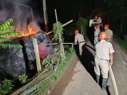 Highway In Tripura Blocked Over Demand To Release People Arrested For Arson Highway In Tripura Blocked Over Demand To Release People Arrested For Arson