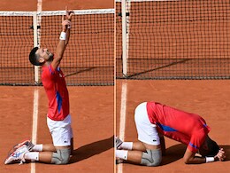 Watch: Novak Djokovic Bursts Into Tears As He Clinches Olympic Gold, His "Biggest Sporting Success"