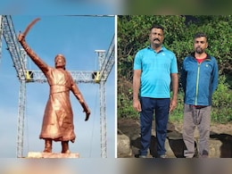 शिवरायांचा पुतळा कोसळला, मोठी कारवाई, फरार चेतन पाटीलला 'अशा' ठोकल्या बेड्या शिवरायांचा पुतळा कोसळला, मोठी कारवाई, फरार चेतन पाटीलला 'अशा' ठोकल्या बेड्या