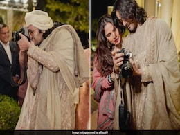 Kriti Kharbanda And Pulkit Samrat's Friend Ali Fazal Doubled Up As  The "Official Ninja Photographer" Of The Wedding Kriti Kharbanda And Pulkit Samrat's Friend Ali Fazal Doubled Up As  The "Official Ninja Photographer" Of The Wedding