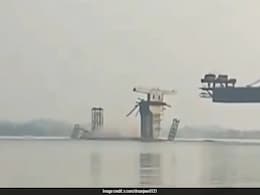 Video: Under Construction For 9 Years, Bridge In Bihar Collapses For 3rd Time Video: Under Construction For 9 Years, Bridge In Bihar Collapses For 3rd Time