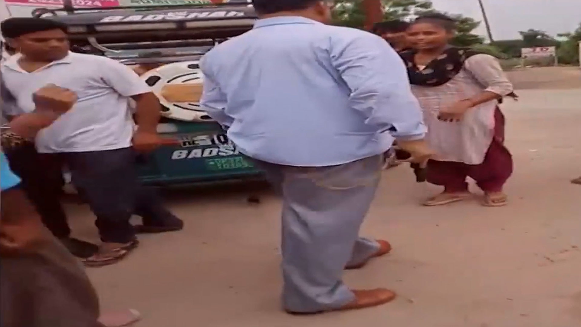 On Camera, UP Cop Slaps Woman, Pulls Out Gun In Road Rage