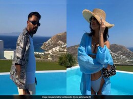 Crazy Viral: Hardik Pandya's Greece Holiday Album Sparks Dating Rumours With British Singer Jasmin Walia Crazy Viral: Hardik Pandya's Greece Holiday Album Sparks Dating Rumours With British Singer Jasmin Walia