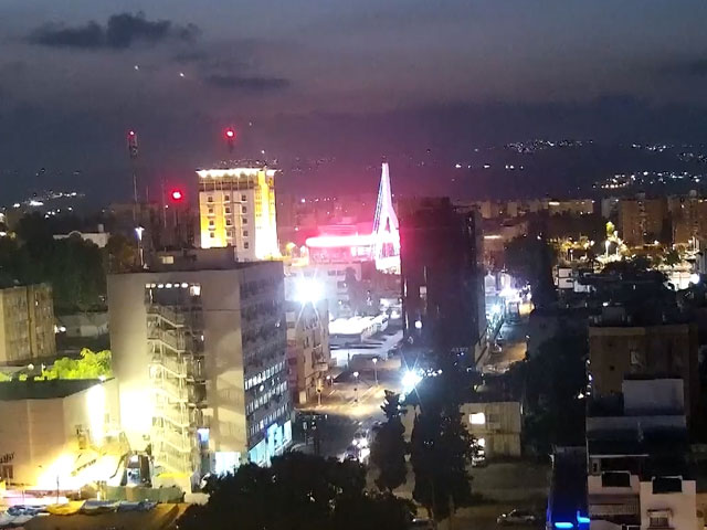 Distant Blasts And Missiles Seen In Northern Israel Near Border With Lebanon