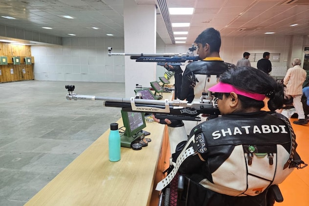 जगतपुरा में एक शूटिंग रेंज जगतपुरा में एक शूटिंग रेंज