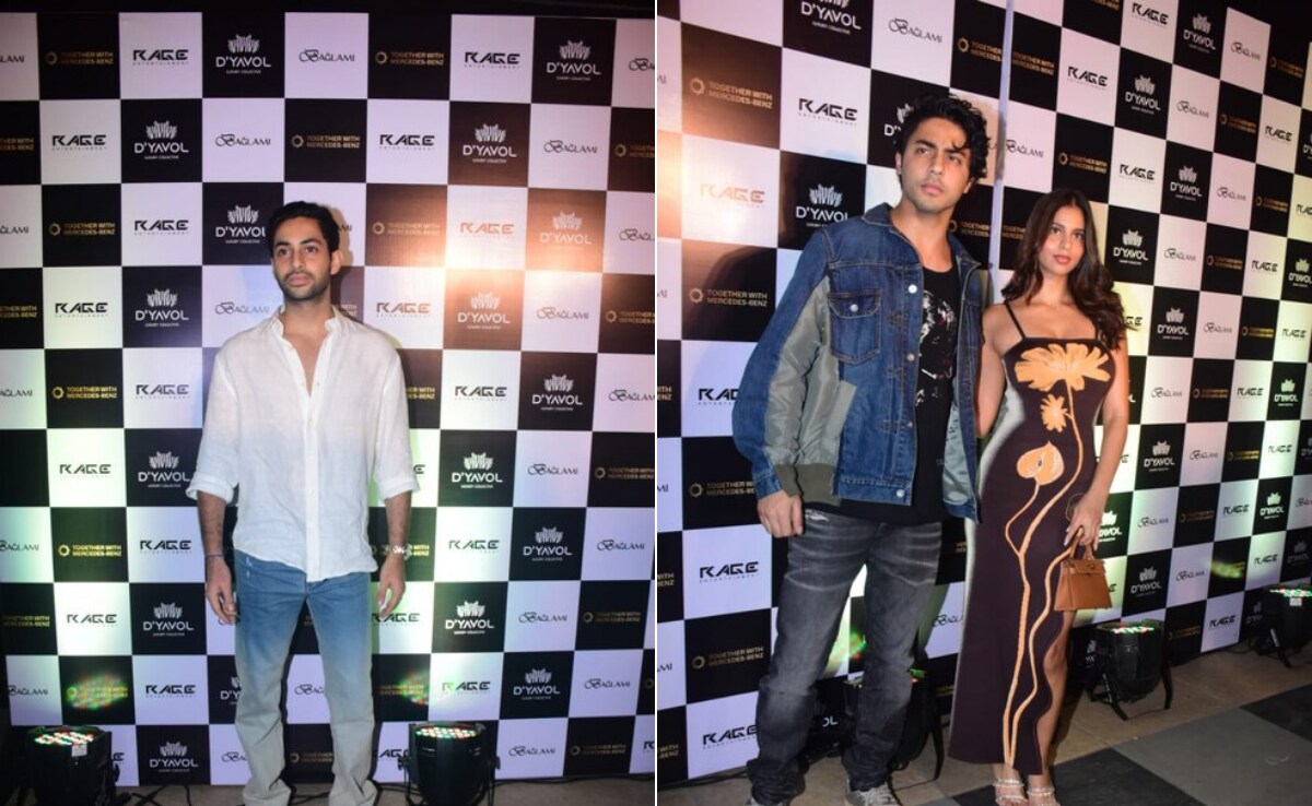 In Pics: Suhana Khan, Aryan Khan, Agastya Nanda's Party Night