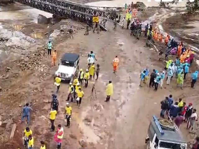 Drone Visuals: Day 6 Of Rescue Operations, Death Toll Crosses 300