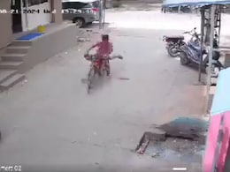 On CCTV, Andhra Boy Electrocuted While Returning From School On Cycle On CCTV, Andhra Boy Electrocuted While Returning From School On Cycle