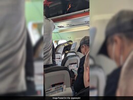 Man Throws Open Plane Emergency Door On Landing, Climbs Over Wing Man Throws Open Plane Emergency Door On Landing, Climbs Over Wing