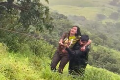 Maharashtra Woman Falls Into 100 Feet Deep Gorge While Taking Selfie, Rescued Maharashtra Woman Falls Into 100 Feet Deep Gorge While Taking Selfie, Rescued