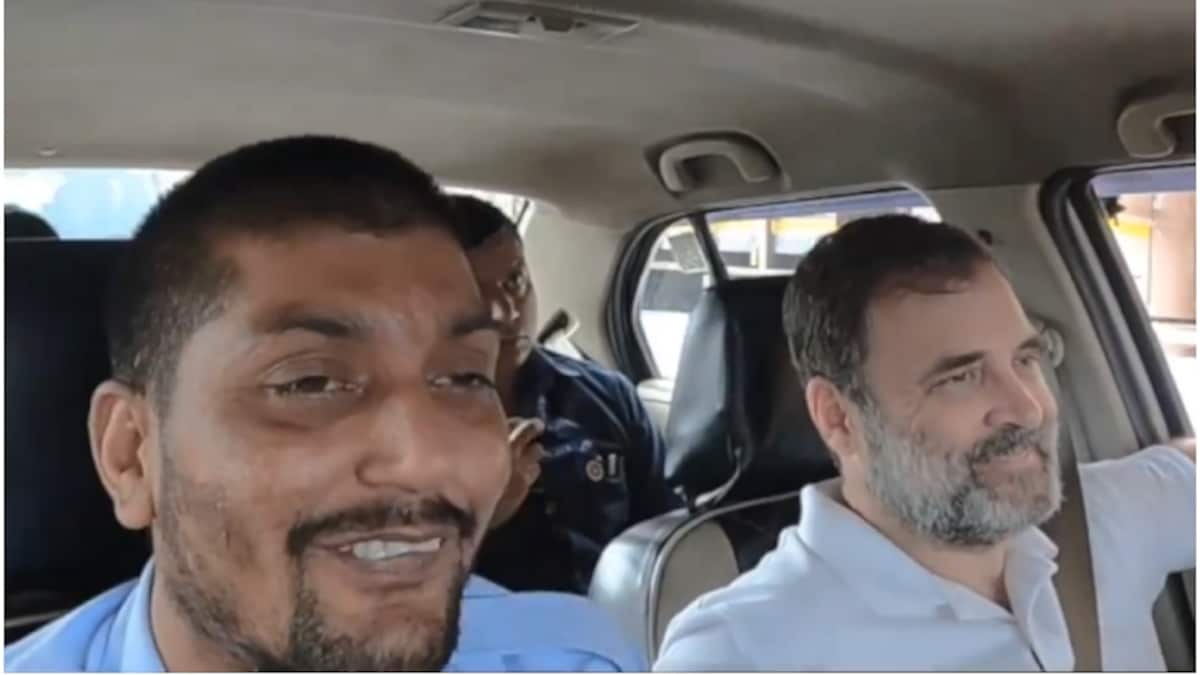 Sheikh Raksha Driver Rajasthan: राहुल गांधी की कैब राइड में राजस्थान की योजना का जिक्र ...
