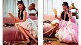 Taapsee Pannu's Gauri And Nainika Black And White Gown Is A Modern Take On A Vintage Dress