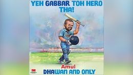 "Dhawan And Only" - Amul Pays Special Tribute To This Indian Cricketer