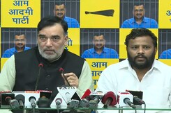 "Negligence of Modi Govt's DDA Led to Tragic Deaths of Mother and Son": Gopal Rai "Negligence of Modi Govt's DDA Led to Tragic Deaths of Mother and Son": Gopal Rai