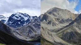Snow Disappears From Uttarakhand's Om Parvat For The First Time Ever
