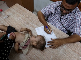 Baby Paralysed In Gaza's First Case Of Type 2 Polio For 25 Years: WHO Baby Paralysed In Gaza's First Case Of Type 2 Polio For 25 Years: WHO