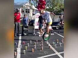 Man Sets Guinness World Record For Crushing Most Number Of Cans In A Minute Man Sets Guinness World Record For Crushing Most Number Of Cans In A Minute