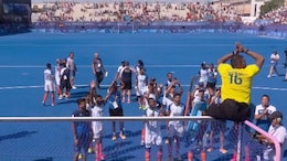 Indian Hockey Team Pays Special Tribute To PR Sreejesh After Paris Olympics 2024 Bronze Win