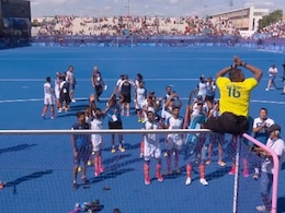 Indian Hockey Team Pays Special Tribute To PR Sreejesh After Paris Olympics 2024 Bronze Win
