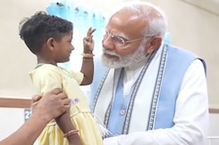 Video: A Heartwarming Moment Between PM Modi And A Child Survivor In Wayanad Video: A Heartwarming Moment Between PM Modi And A Child Survivor In Wayanad