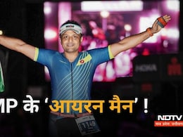 जबलपुर के तन्मय बने 'आयरन मैन', 17 घंटे लगातार कंपीट कर पूरी की 226 किमी की प्रतियोगिता, युवाओं को दिया ये संदेश