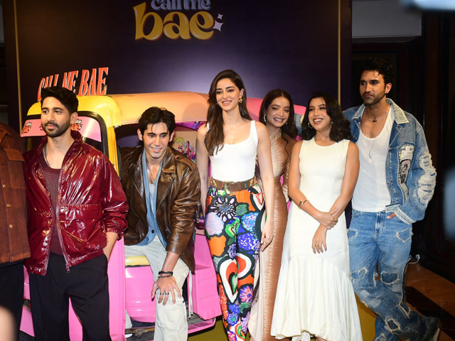 Ananya Panday Lit Up <i>Call Me Bae</i> Trailer Launch Event