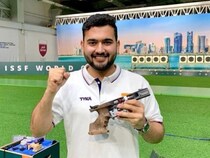 Anish Bhanwala Wins 25m Rapid Fire Pistol Silver At Asian Championships