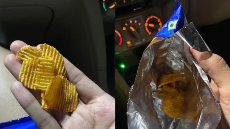 चिप्स खाने का मजा होगा डबल, हाथ नहीं होंगे गंदे, वायरल हो रहा ये हैक