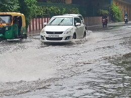Pics: Flooding, Massive Traffic Jams In Delhi After Overnight Rain