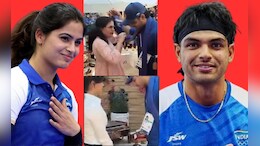 मनू लाजली, आईनेही नीरजकडे मागितलं वचन; मनू अन् नीरजमध्ये चाललंय काय? Video Viral&nbsp;