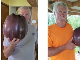 इस सब्जी ने बना दिया दुनिया का सबसे अनोखा वर्ल्ड रिकॉर्ड, देख लोग बोले- यह कद्दू है या बैंगन इस सब्जी ने बना दिया दुनिया का सबसे अनोखा वर्ल्ड रिकॉर्ड, देख लोग बोले- यह कद्दू है या बैंगन