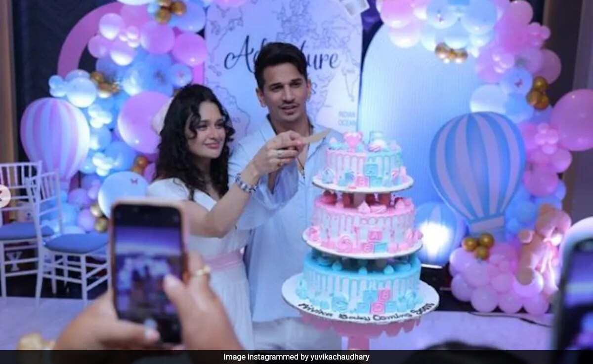 New Day, New Pics Of Parents-To-Be Prince Narula And Yuvika Chaudhary From Their Baby Shower