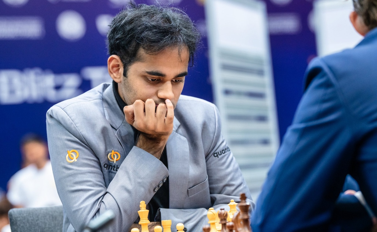 Indias Arjun Erigaisi Enters Freestyle Grand Slam Chess Semifinals, R Praggnanadhaa Loses Thriller