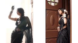 Mouni Roy Redefines Vintage Style With An Ethnic Spin In A Beautiful Black <i>Saree</i>