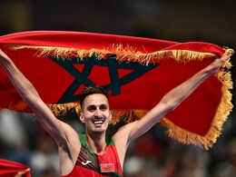 Soufiane El Bakkali Retains Olympics Steeplechase Gold, World Record-Holder Lamecha Girma Suffers Fall Soufiane El Bakkali Retains Olympics Steeplechase Gold, World Record-Holder Lamecha Girma Suffers Fall