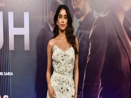 Janhvi Kapoor's White Cutwork Baroque Mini Dress Is Nothing Like The One In Your Wardrobe Janhvi Kapoor's White Cutwork Baroque Mini Dress Is Nothing Like The One In Your Wardrobe