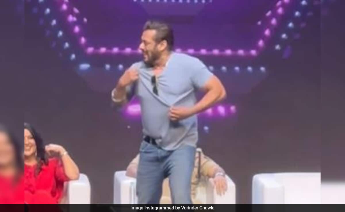 Watch: Salman Khan Lit Up An Event <i>Jalwa</i> Style