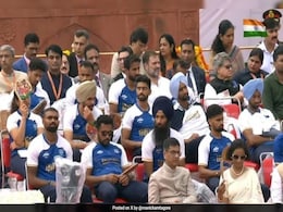 Rahul Gandhi's Seat At Red Fort Triggers Fresh Congress Attack On BJP Rahul Gandhi's Seat At Red Fort Triggers Fresh Congress Attack On BJP