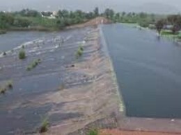 जयपुर में इतनी हुई बारिश कि कई साल से सूखी नदी में आया पानी, सड़क और झोपड़ियों में जलभराव