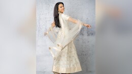 Preity Zinta Makes Our Heart Go "Round And Round" In A Beautiful Ivory <i>Anarkali</i>