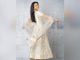 Preity Zinta Makes Our Heart Go "Round And Round" In A Beautiful Ivory <i>Anarkali</i>