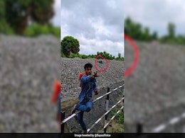 Passenger Injured After Man Throws Stone At Moving Train, Railways Reacts Passenger Injured After Man Throws Stone At Moving Train, Railways Reacts