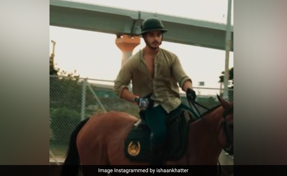 The Internet Is Impressed By Ishaan Khatter's Horse Riding Skills
