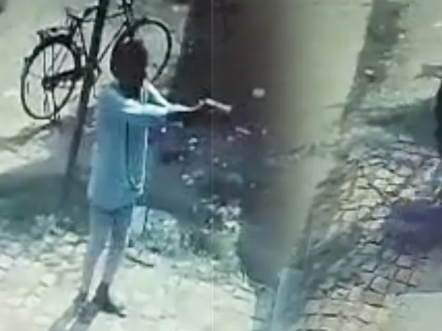 On Camera, Villagers Catch Thief Running With Bag Of Money In Bihar On Camera, Villagers Catch Thief Running With Bag Of Money In Bihar