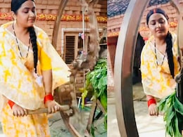 Badki Bahu Chutki Bahu Actress: गांव की गोरी बनी बड़ी बहू छोटकी बहू की एक्ट्रेस, टोका मशीन से चारा कतरती नजर आईं काजल राघवानी Badki Bahu Chutki Bahu Actress: गांव की गोरी बनी बड़ी बहू छोटकी बहू की एक्ट्रेस, टोका मशीन से चारा कतरती नजर आईं काजल राघवानी